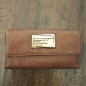 Marc By Marc Jacobs large brown wallet